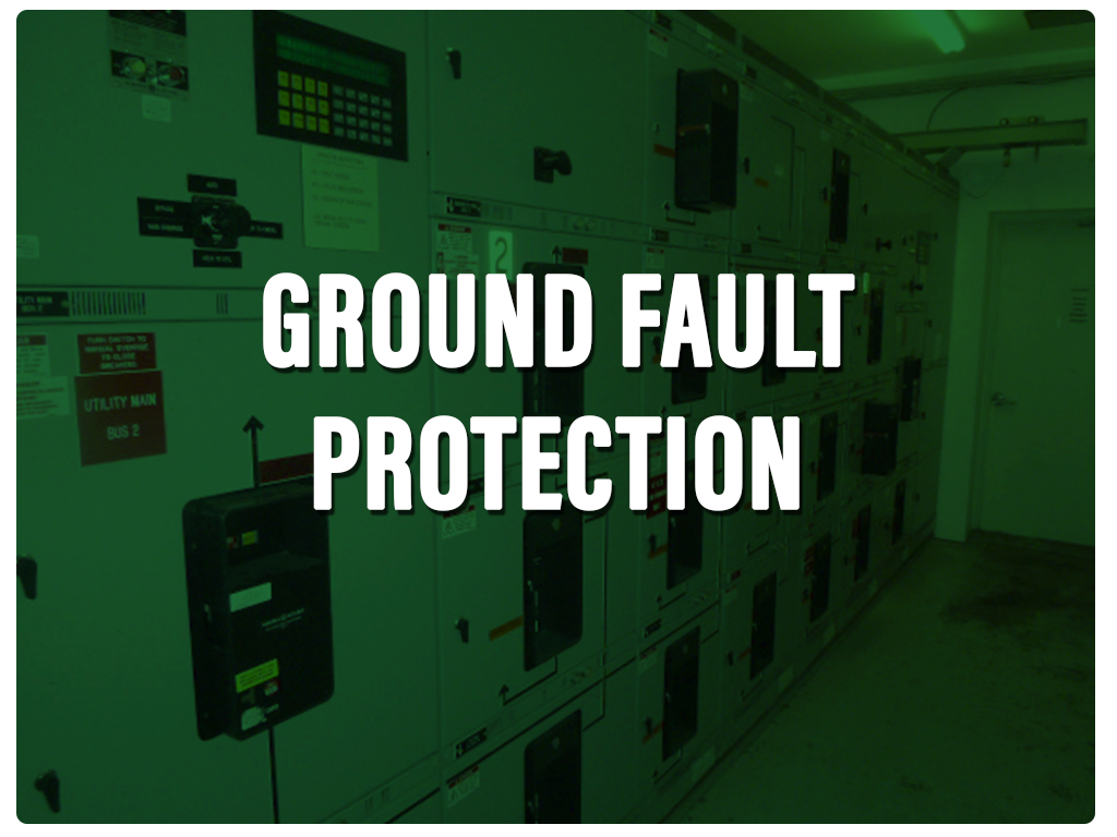 Ground Fault green fin